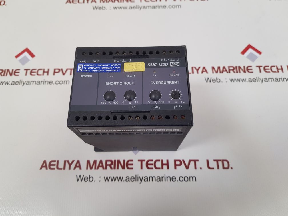 Deif rmc-122d short circuit relay 600000099.10