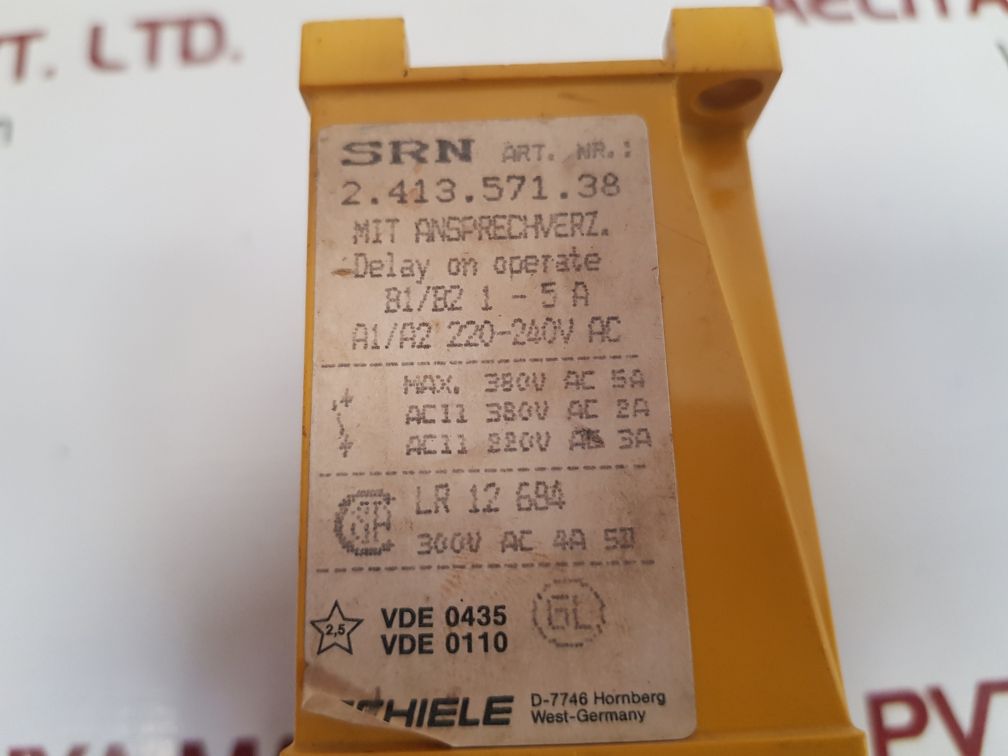 Schiele srn time relay 2.413.571.38