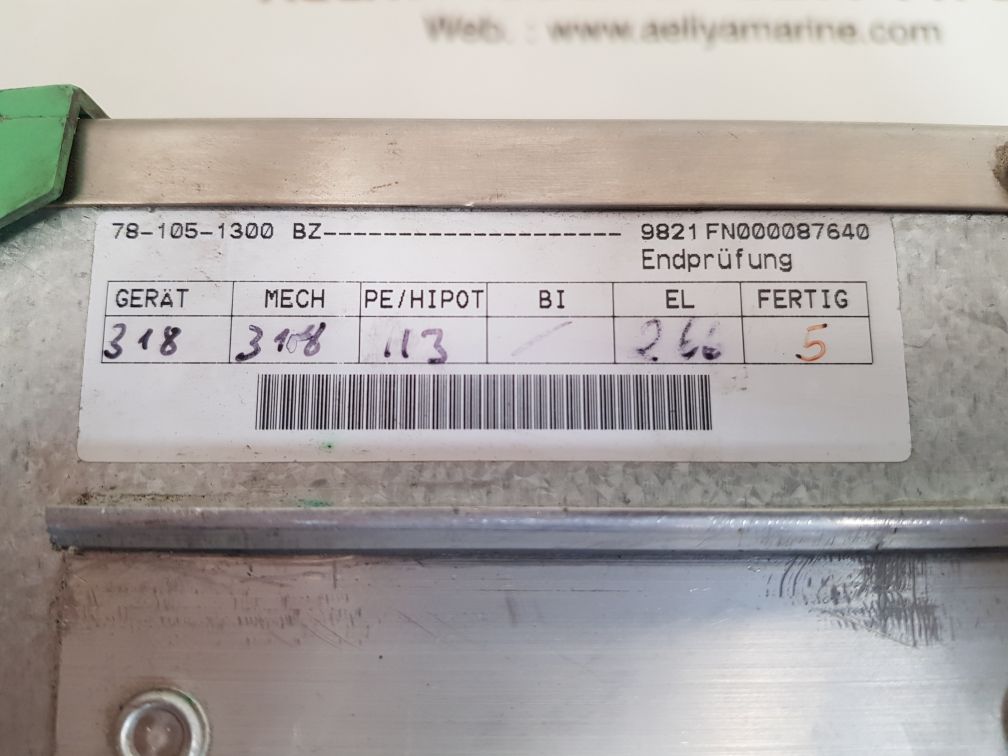 Phoenix contact quint-ps-3× 400ac/24dc/20/f power supply 2939386
