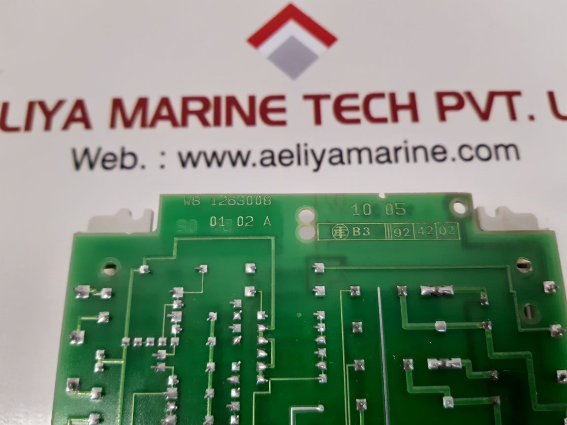 Telemecanique 12630090103203 pcb card 1263008 01 a