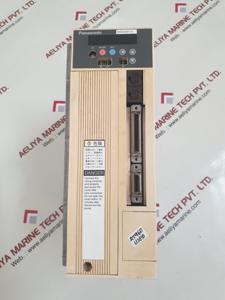 Panasonic mada08311a ac servo driver