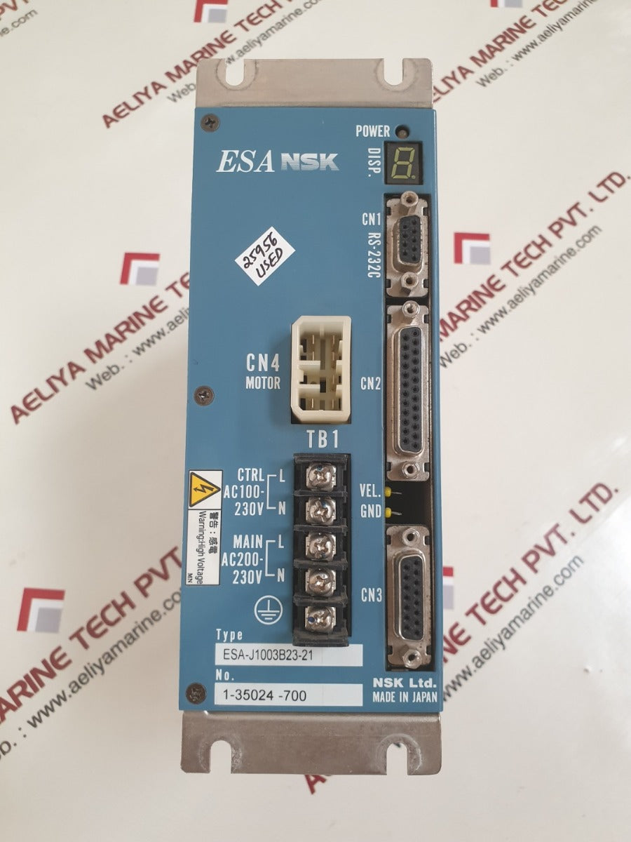 Nsk esa-j1003b23-21 servo drive ac200-230v