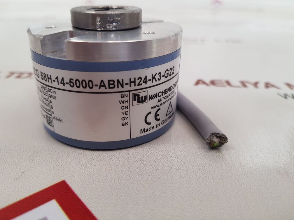 Wachendorff wdg 58h-14-5000-abn-h24-k3-g22 encoder