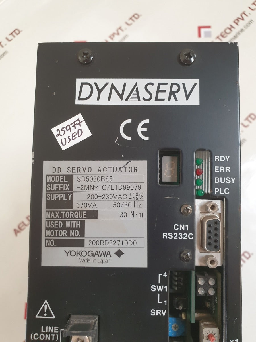 Yokogawa sr5030b85 dd servo actuator