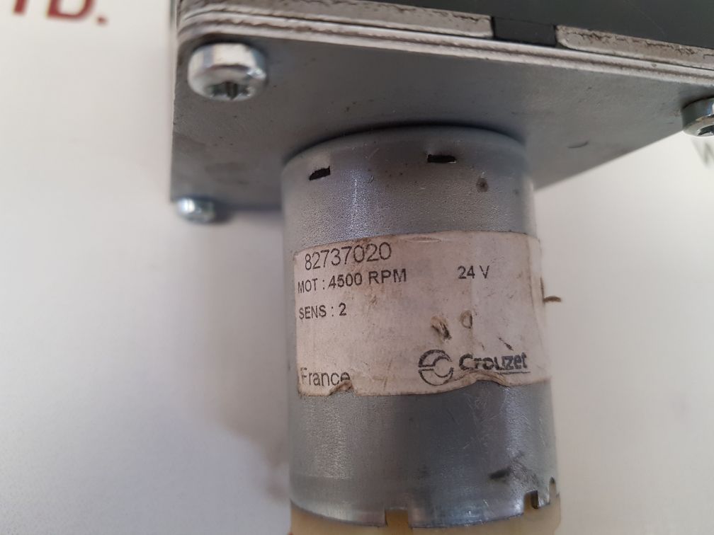 Crouzet 82737020 dc geared motor 4500 rpm