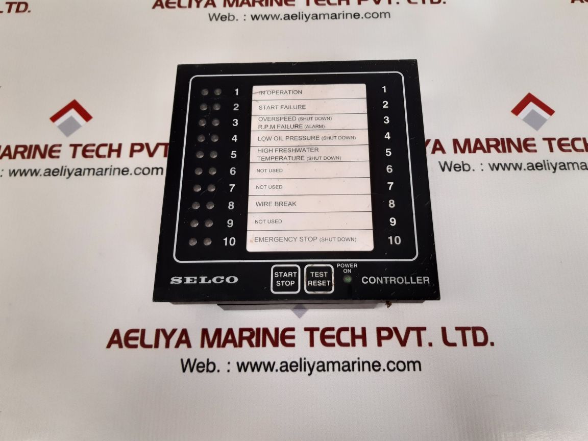 Selco m2000-29-61b controller with m0600-01 shutdown unit