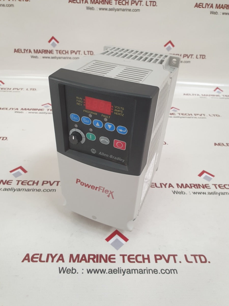 Allen-bradley flex 4 22a-d6p0n104 series a ac drive 2.2kw/3.0hp