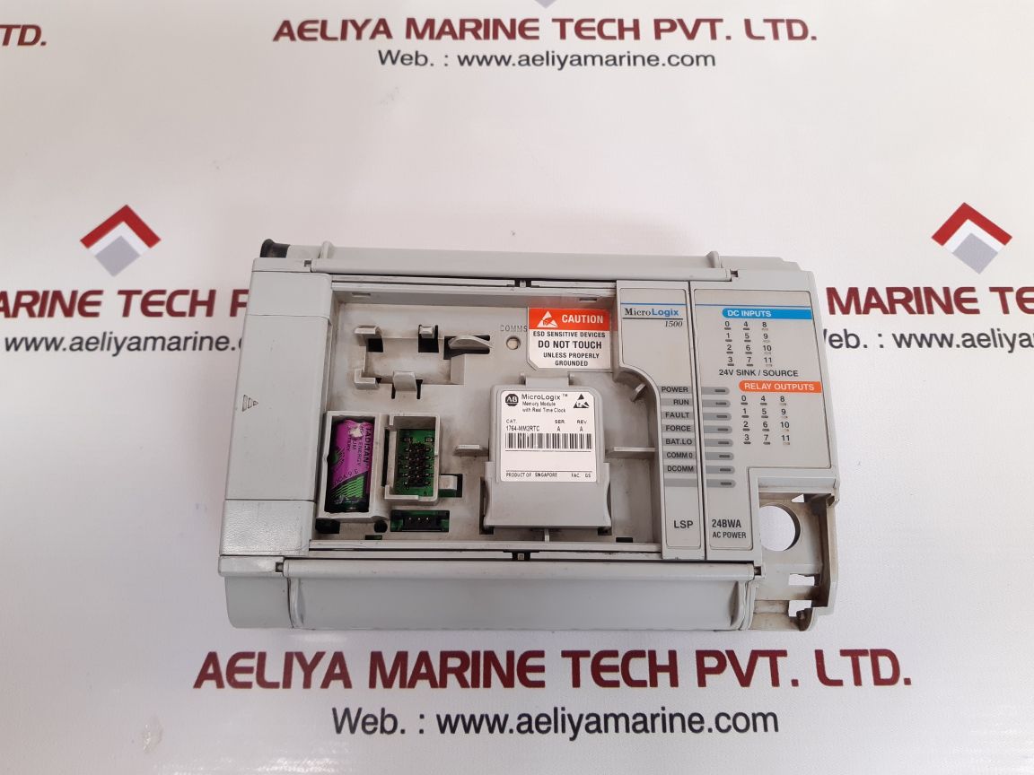 Allen-bradley 1764-lps micrologix 1500 processor module