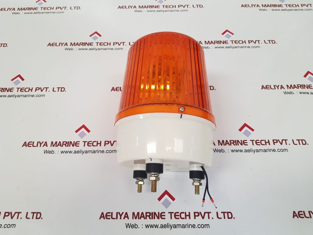 Lte-1161 yellow rotary warning light