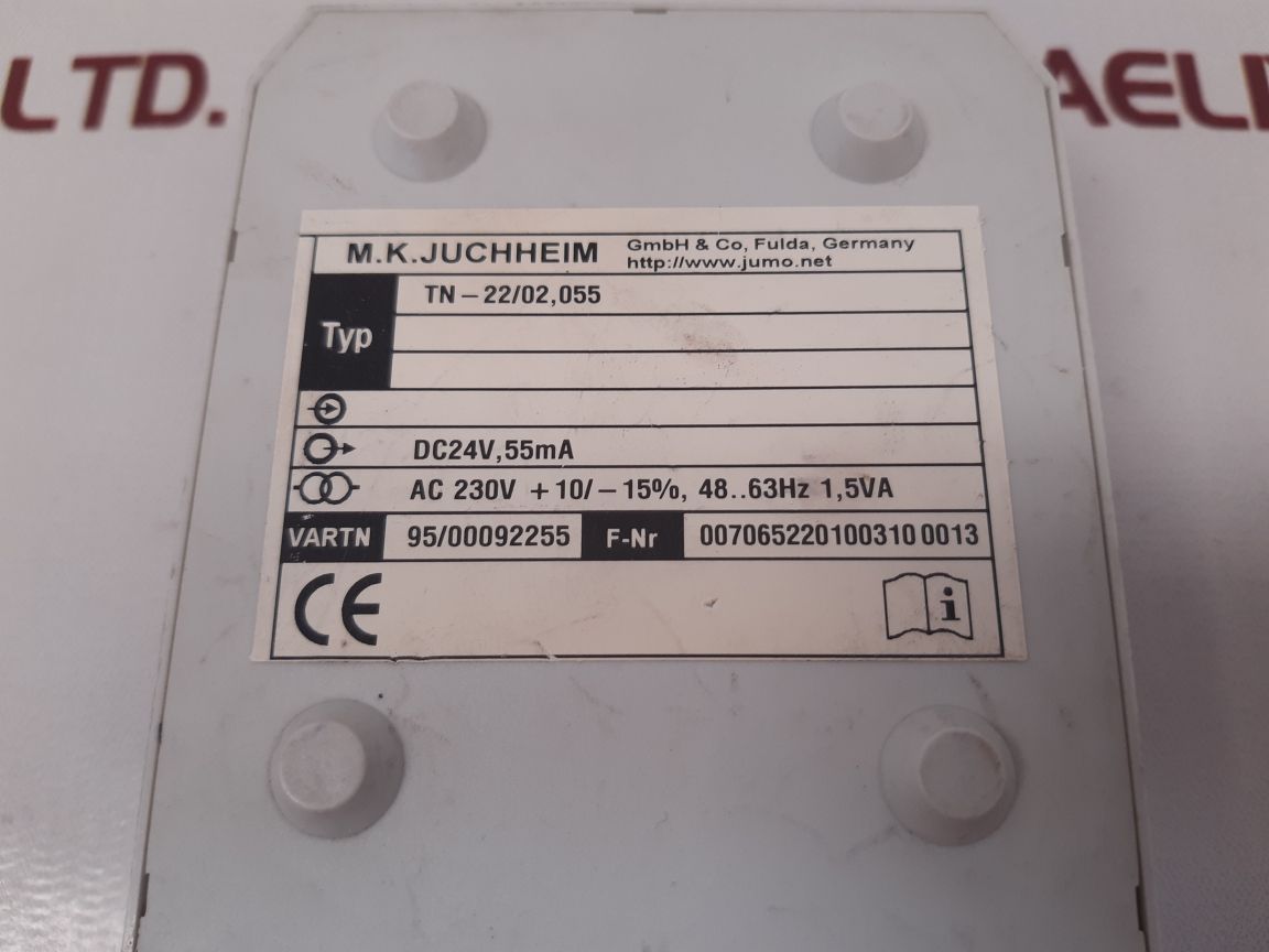 Jumo tn-22/055 power supply