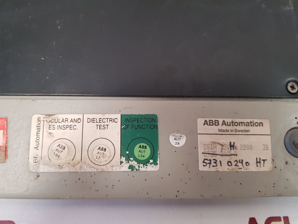 Abb dsih 75vh operators keyboard