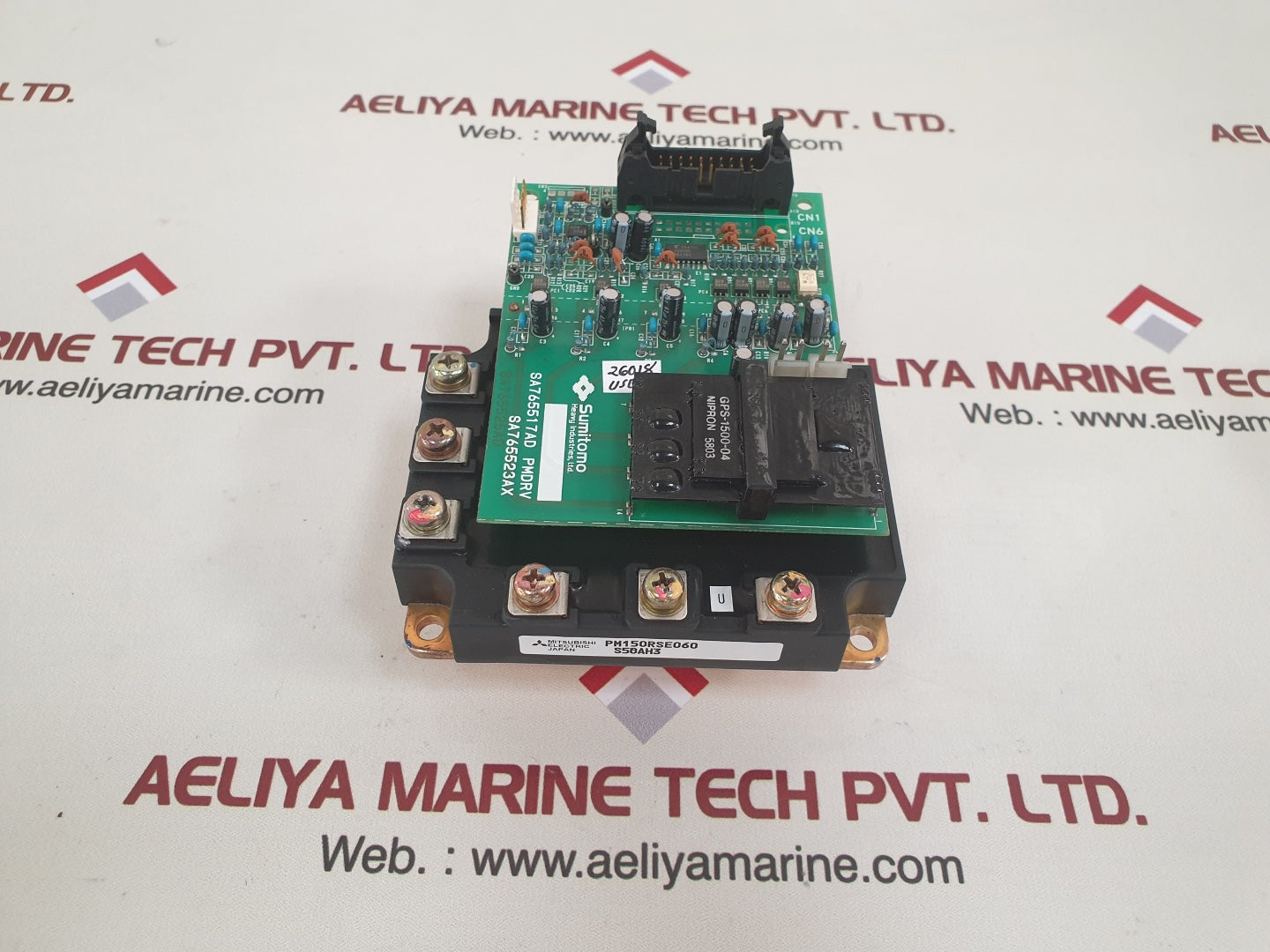 Sumitomo sa765517ad pmdrv circuit board with mitsubishi pm150rse060
