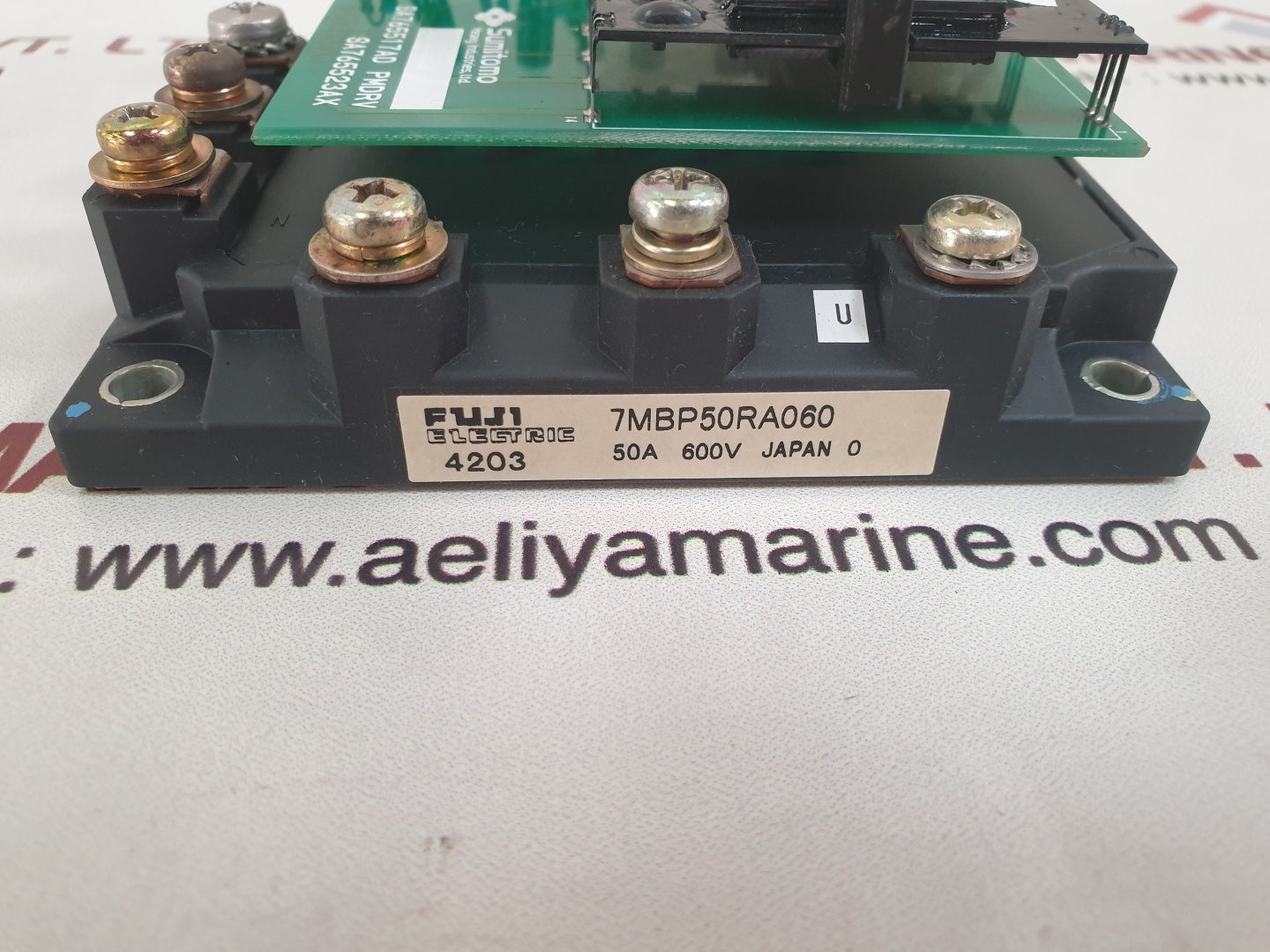 Sumitomo sa765517ad pmdrv circuit board with fuji 7mbp50ra060