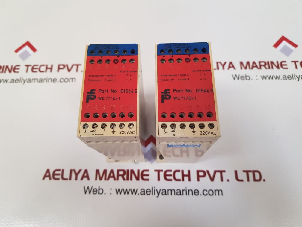 Pepperl+fuchs we77/ex1 switching amplifier 01544s