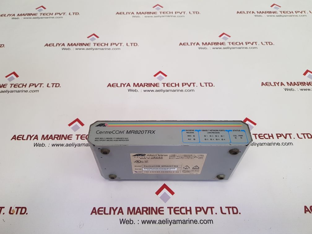 Allied Telesis Centrecom Mr820Trx Multiport Micro Hub/Repeater