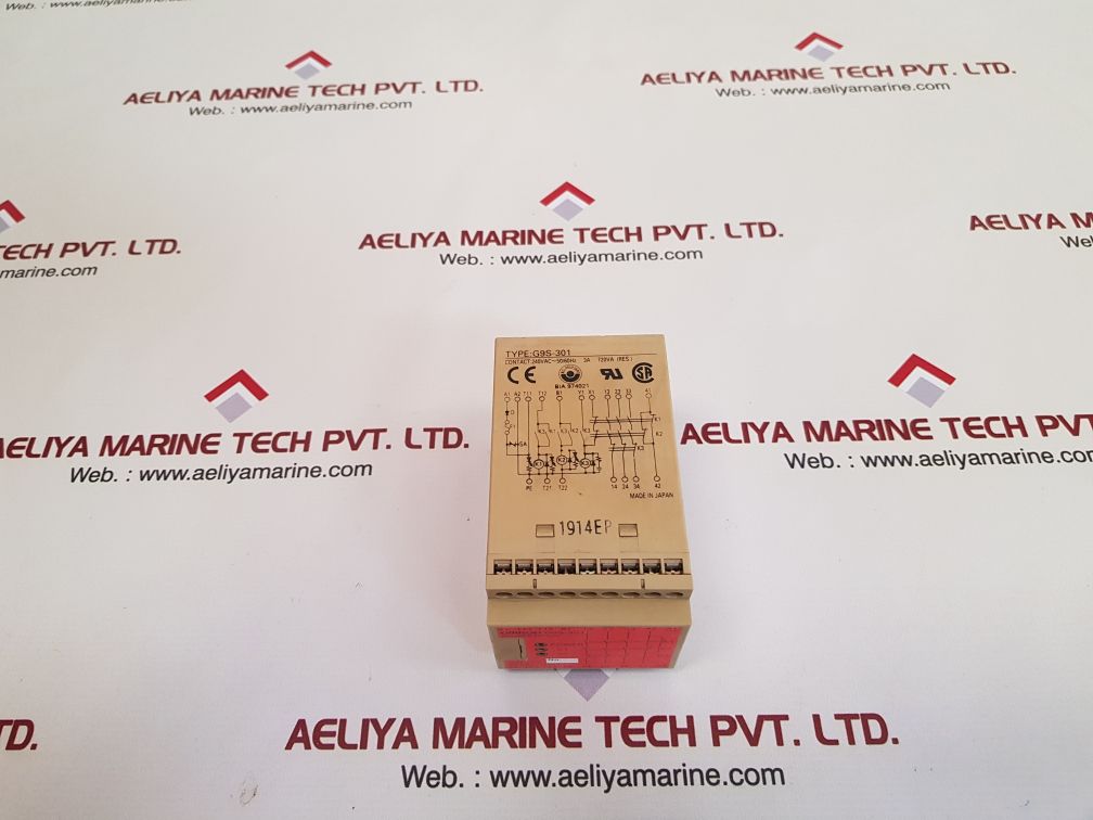 Omron g9s-301 safety relay unit