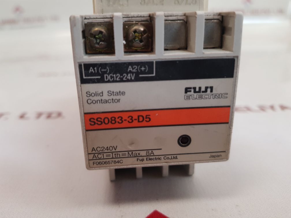 Fuji ss083-3-d5 solid state contactor