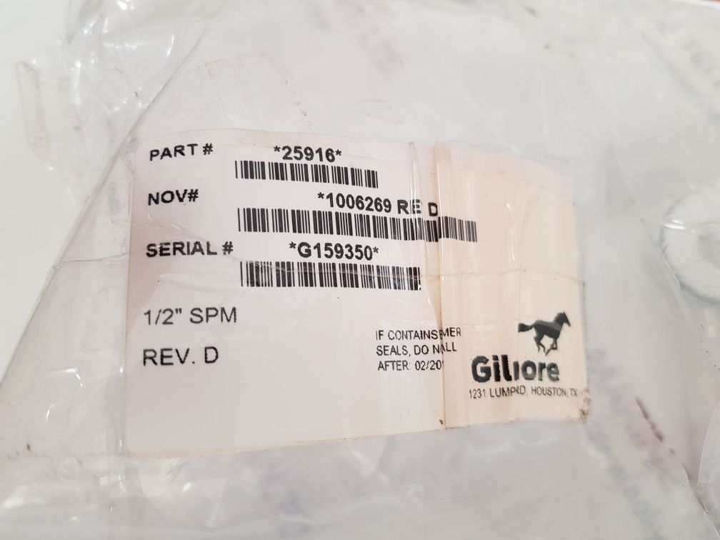 Shaffer 1006497 spm valve 25916