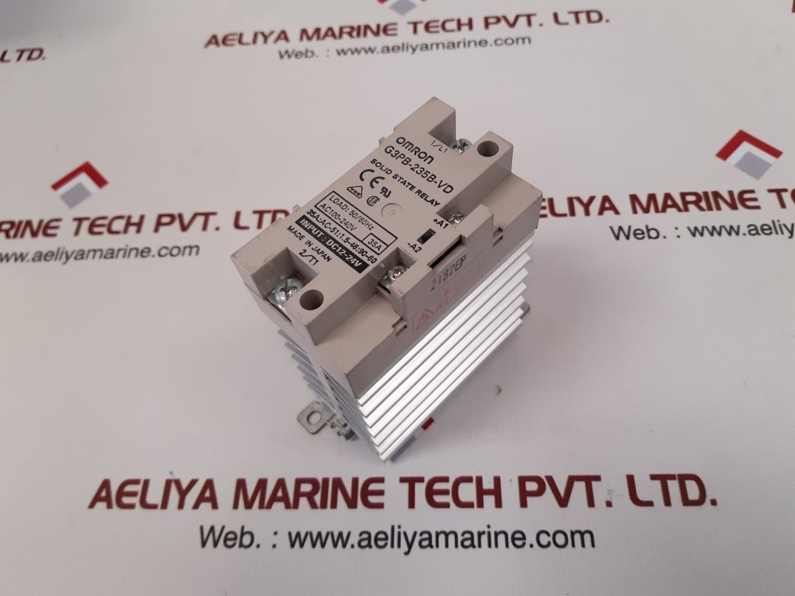 Omron g3pb-235b-vd solid state relay