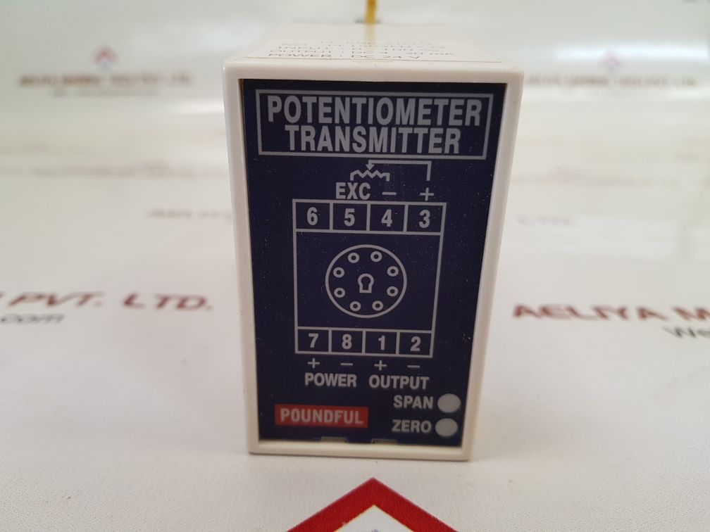Poundful pf-kbp-21q-3 potentiometer transmitter