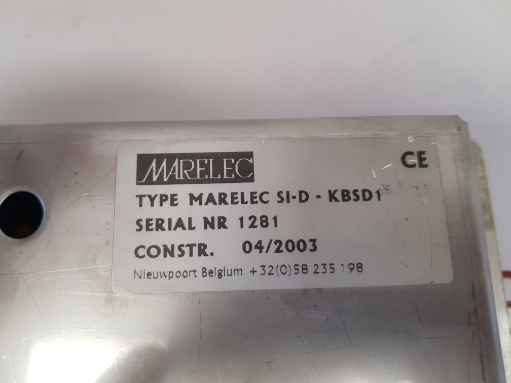 Marelec si-d-kbsd1 trawl control