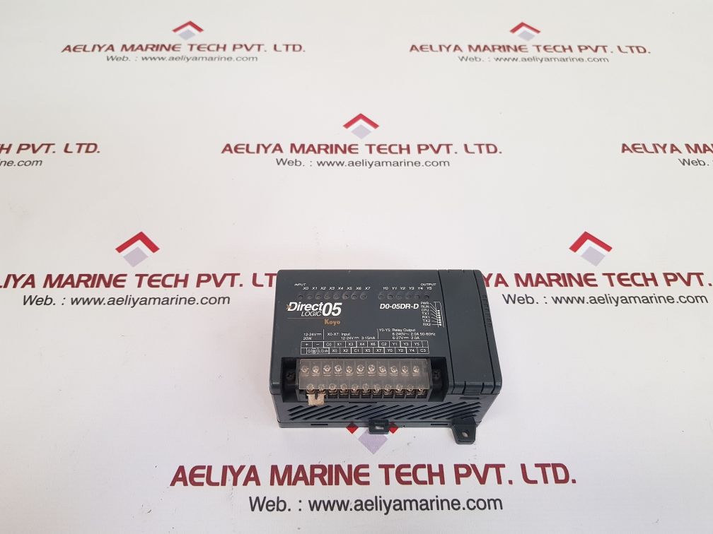 Koyo directlogic 05 d0-05dr-d programmable controller Used