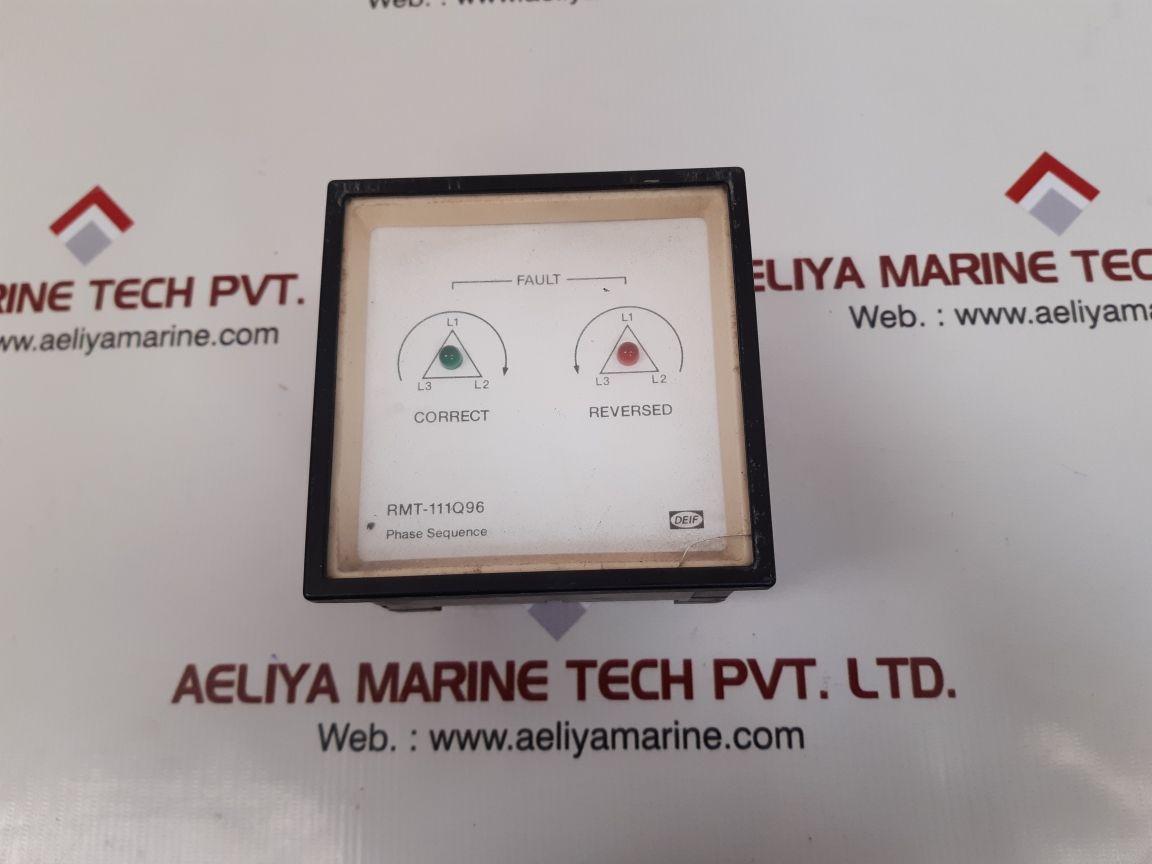 Deif rmt-111q96 phase sequence relay meter