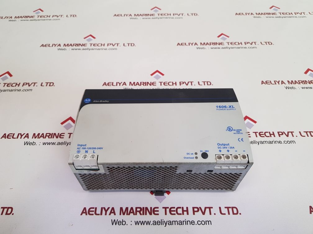 Allen-bradley 1606-xl480ep ser: b power supply
