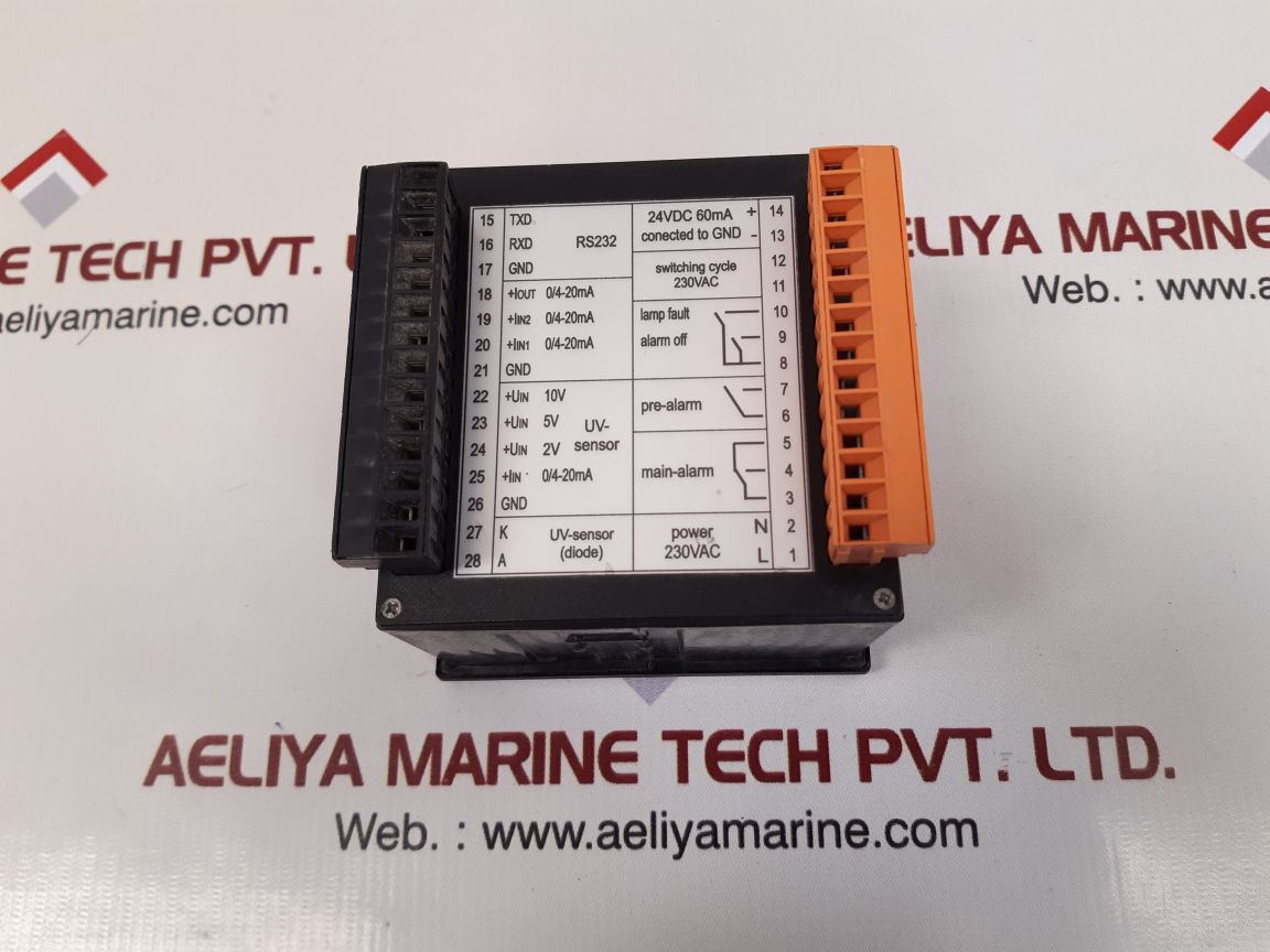 Uv- monitor uvt 16