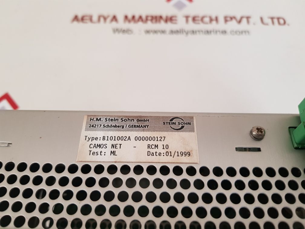 Stein sohn camos net- rcm 10 reefer container monitoring b101002a 000000127