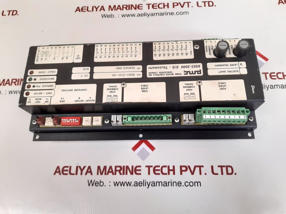 Prime mover control 8503-2101-00