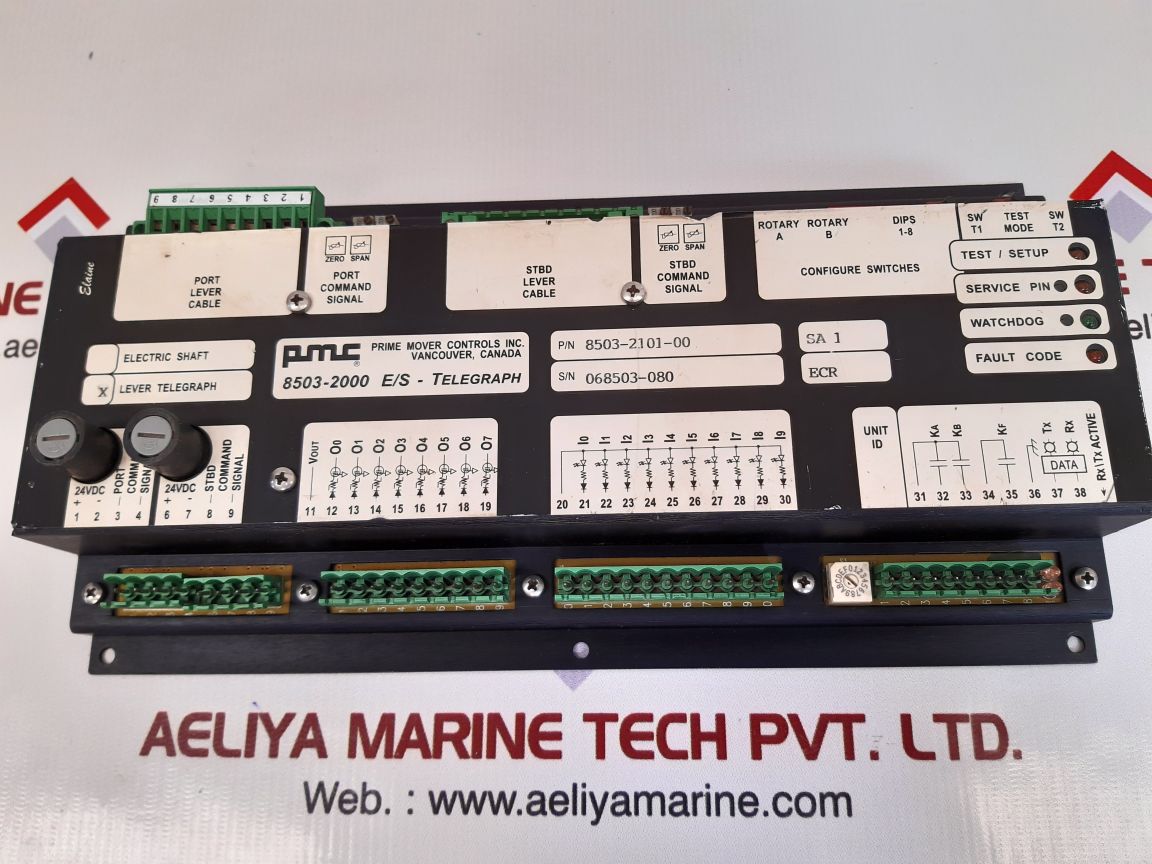 Prime mover control 8503-2101-00