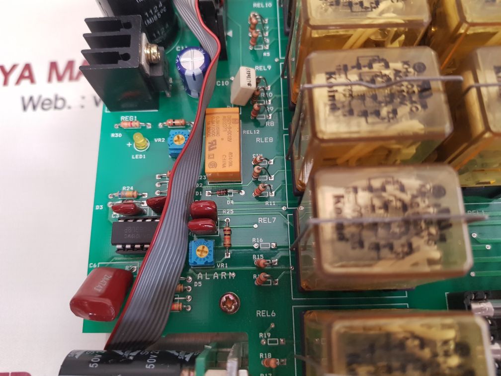 Hyun jin hj-107-1 signal light colum circuit board