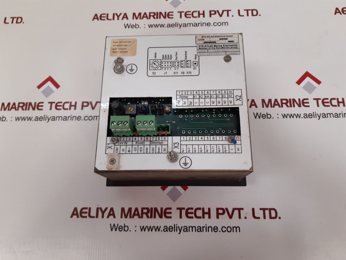 Sam electronics/stn atlas bap 402 engine safety system ess 40m