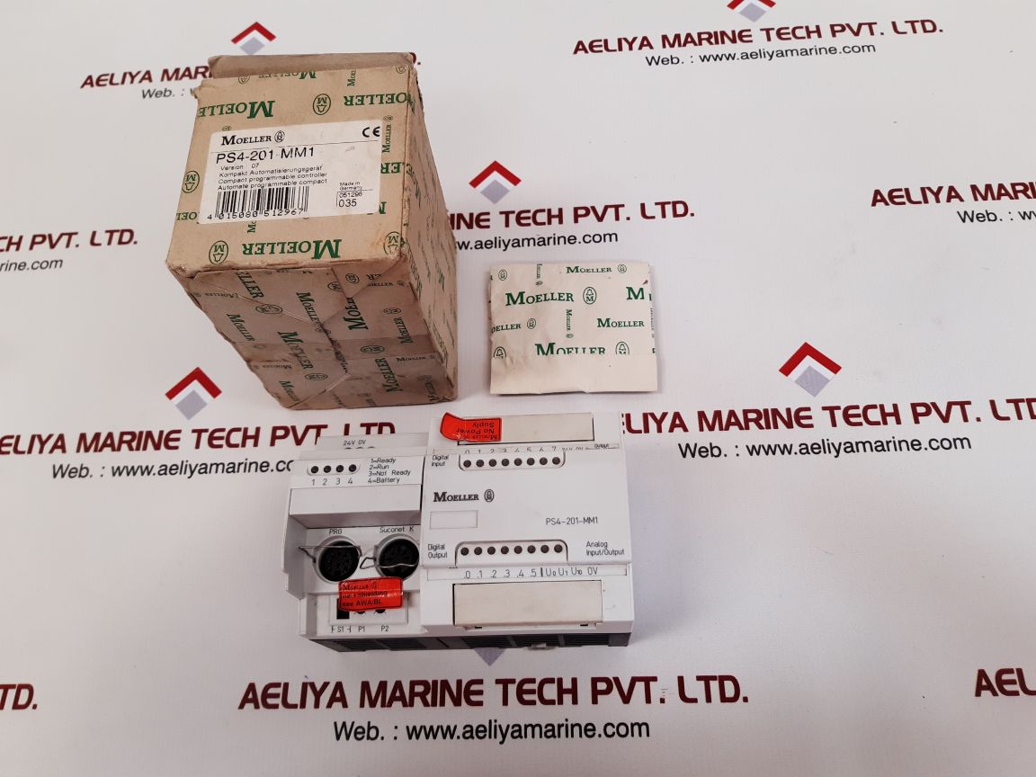 Moeller ps4-201-mm1 compact programmable logic controller