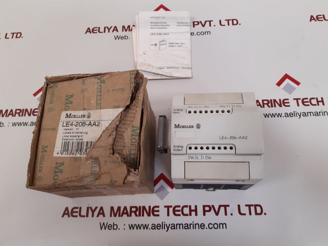 Moeller le4-206-aa2 analog i/o expansion module