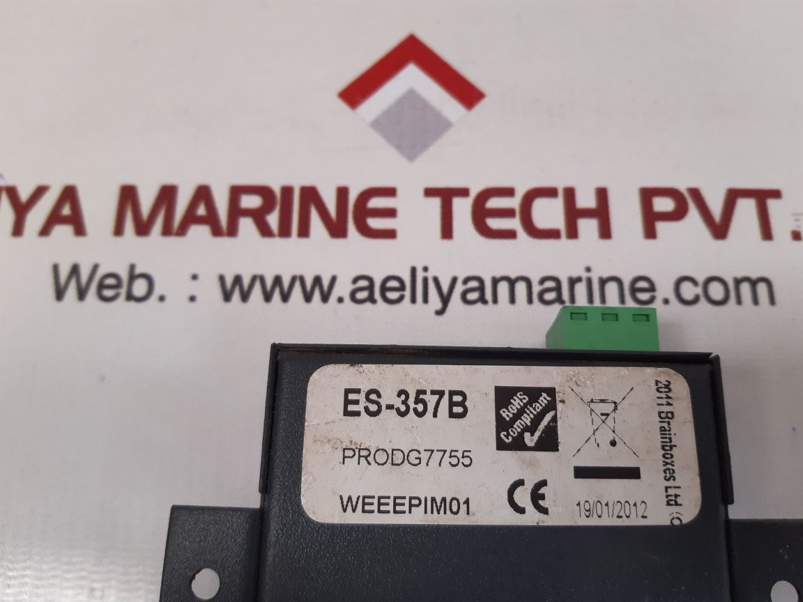 Brainboxes es-357 b ethernet to serial adapter