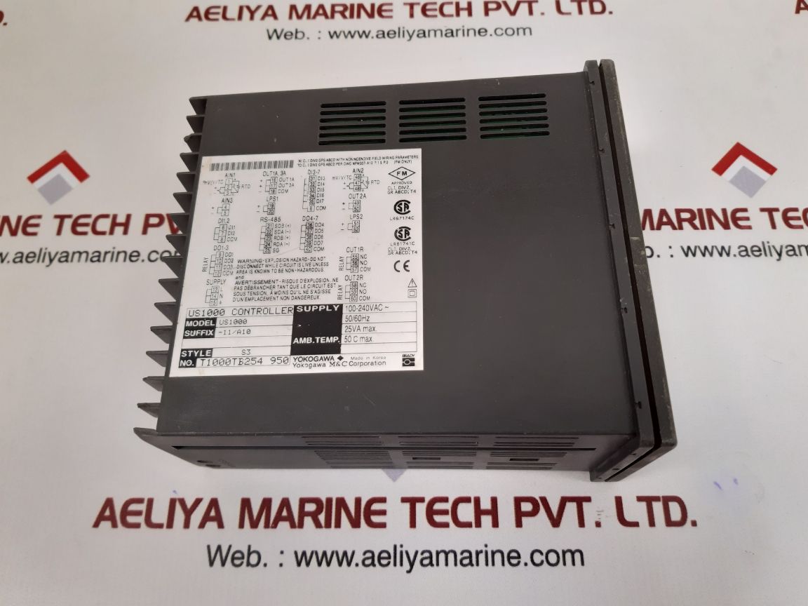 Yokogawa us1000 s3 controller single loop