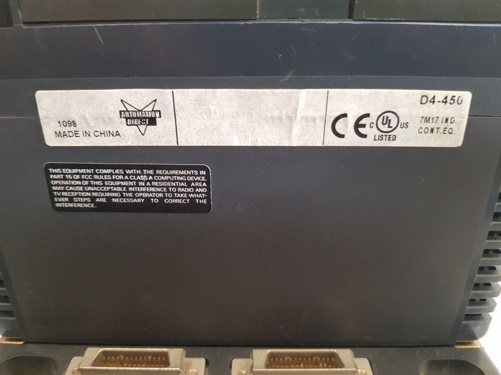 Koyo direct logic 405 d4-450 cpu,f4-04ad,d4-64nd2,d4-08na,d4-32nd3-1,f4-08trs-1,f4-08ad