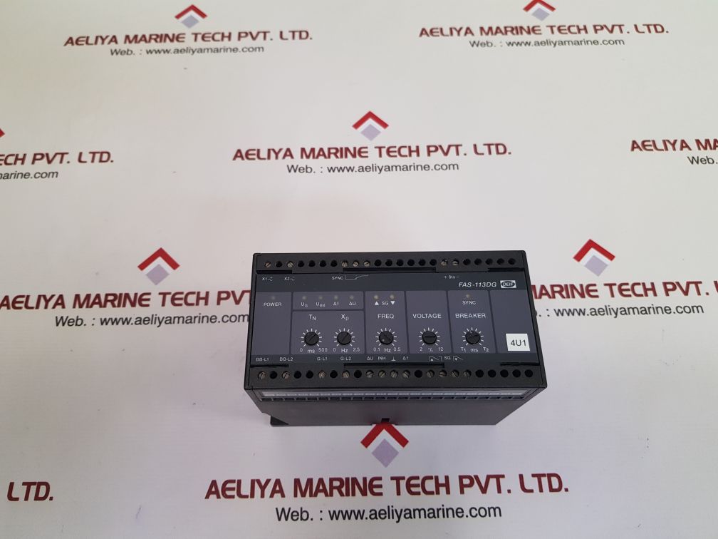 Deif Fas-113Dg Synchronisation & Circuit Breaker 230V 0.5 Ma