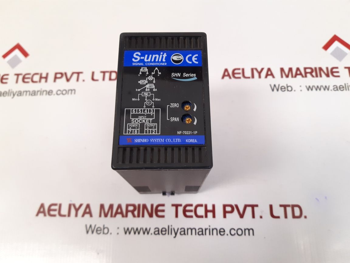 Shinho shn-iso s-unit signal conditioner used