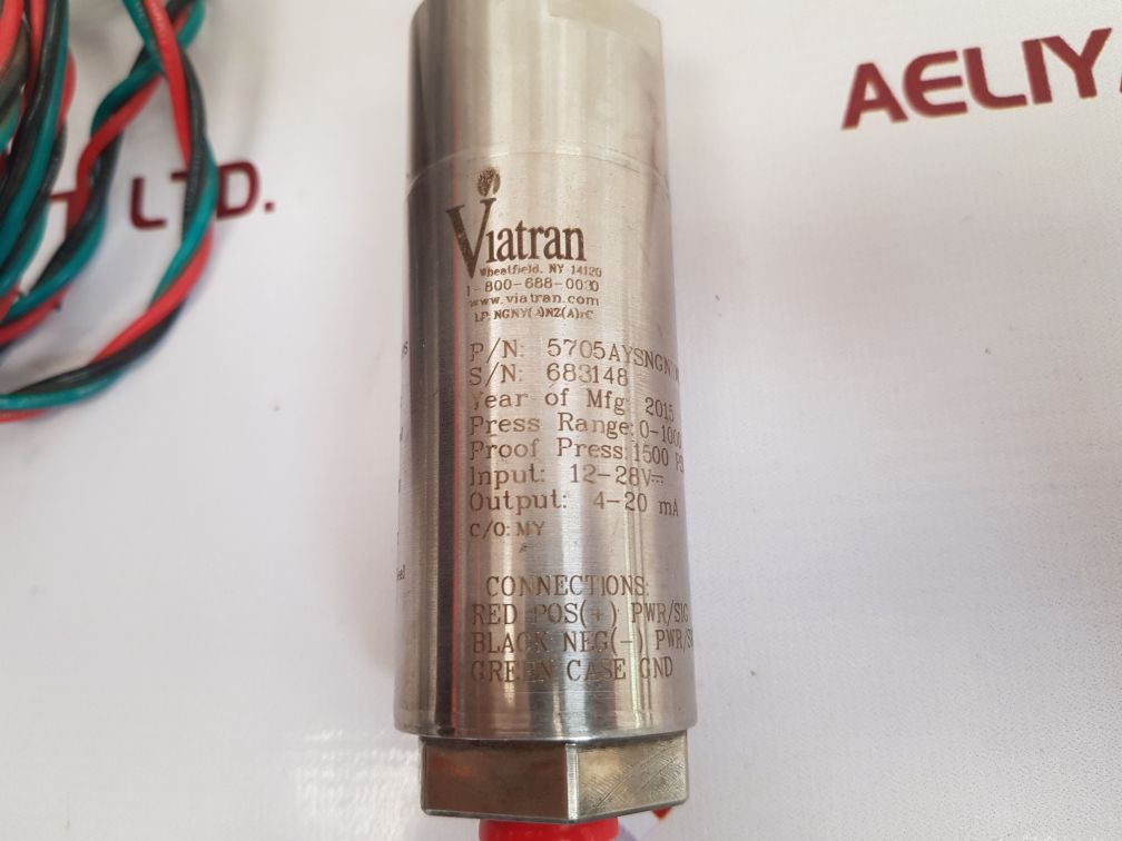 Viatran 5705aysngnynz pressure transmitter