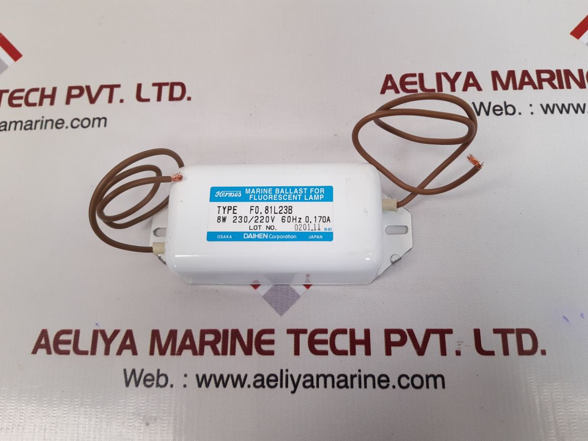 Daihen f0.81l23b marine ballast