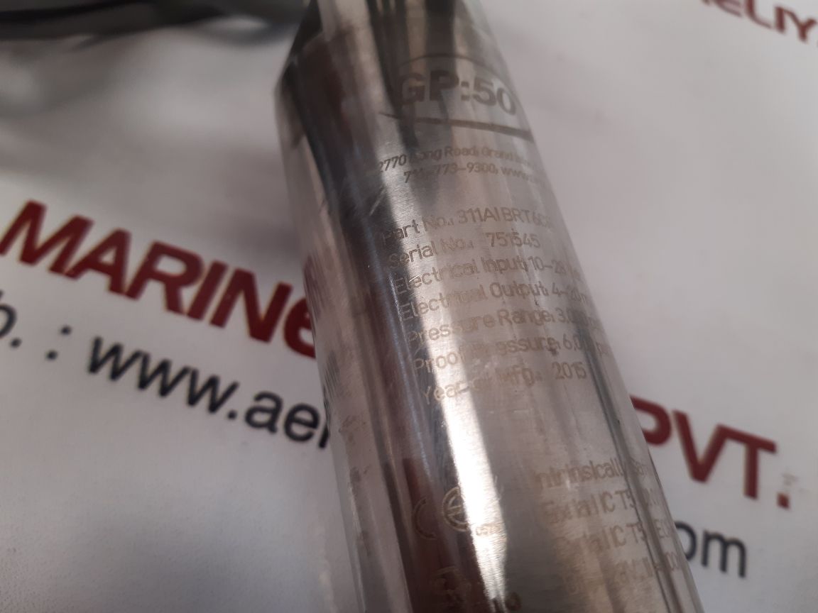 Gp:50 311aibrt6cf pressure transducer