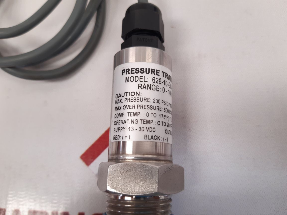 Dwyer Instruments 626-10-gh-p9-e1-s1 pressure transmitter
