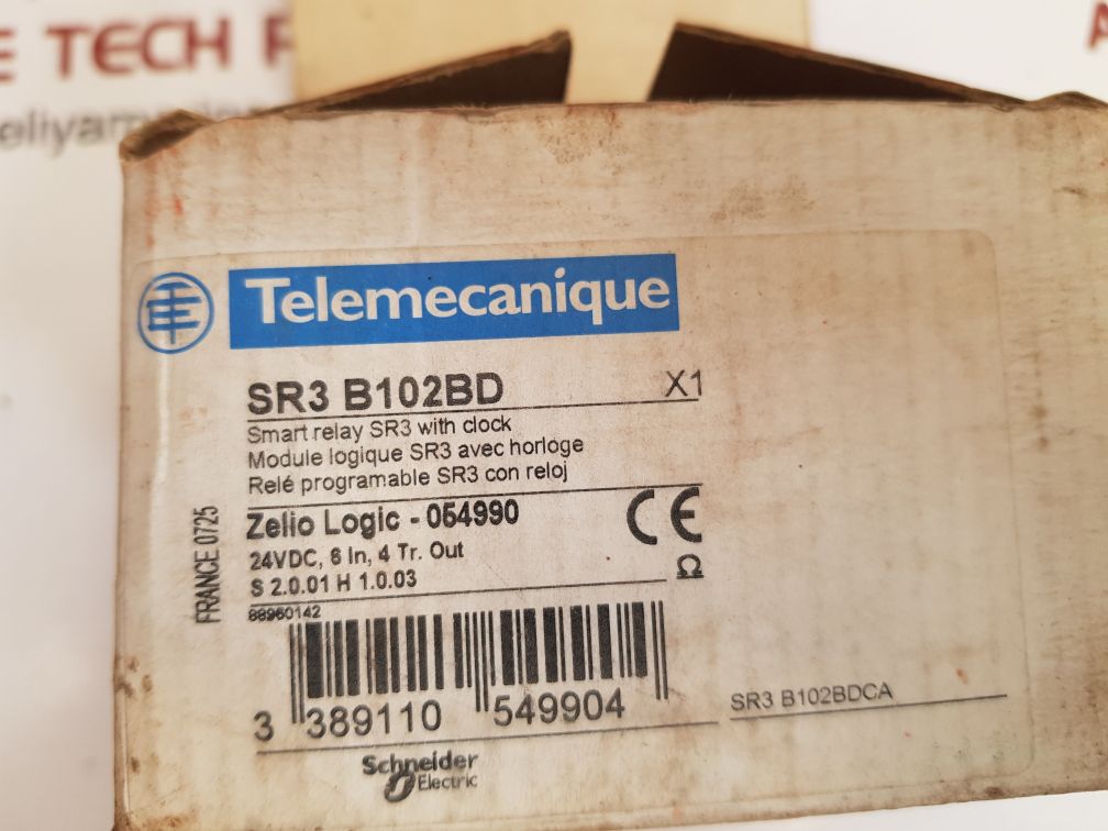 Telemecanique/schneider sr3 b102bd transistor