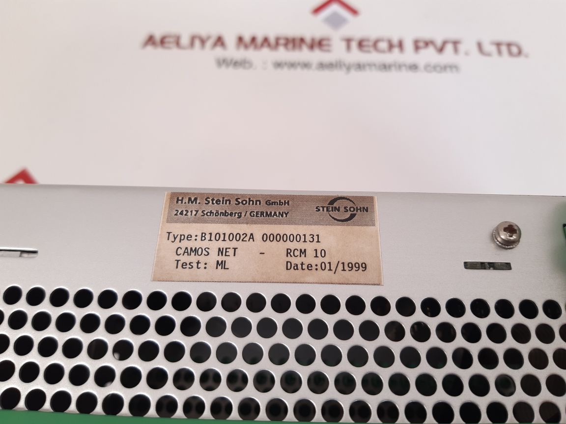 Stein sohn camos net-rcm 10 reefer container monitoring b101002a 000000131
