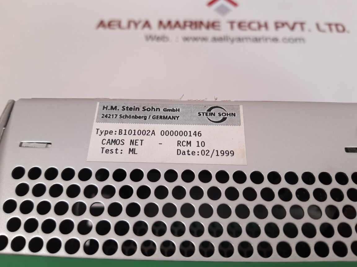Stein sohn camos net-rcm 10 reefer container monitoring b101002a 000000146