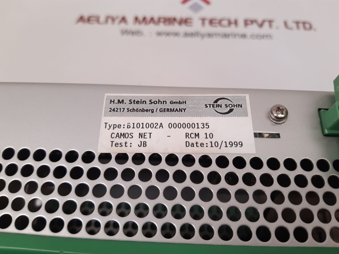 Stein sohn camos net-rcm 10 reefer container monitoring b101002a 000000135