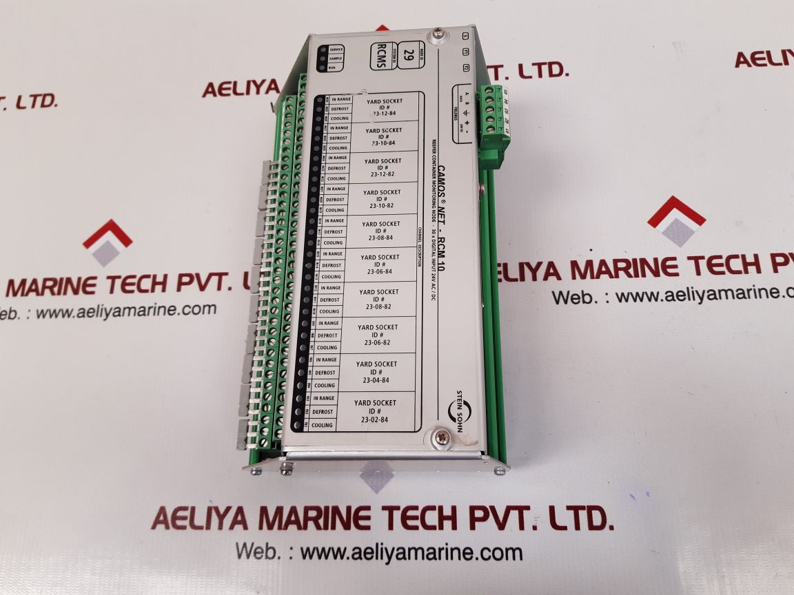 Stein sohn camos net-rcm 10 reefer container monitoring b101002a 000000129